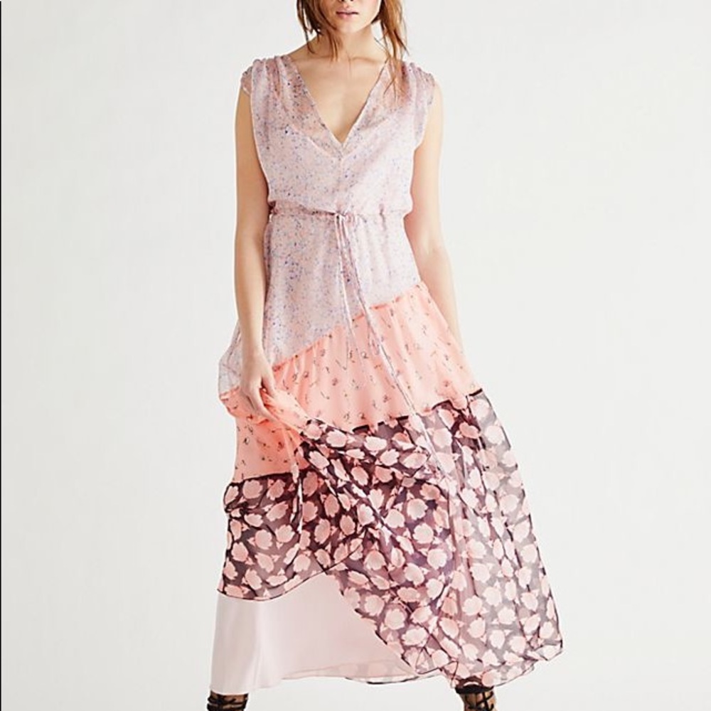 Free People Natalia Dress x Eywasouls Malibu M/L